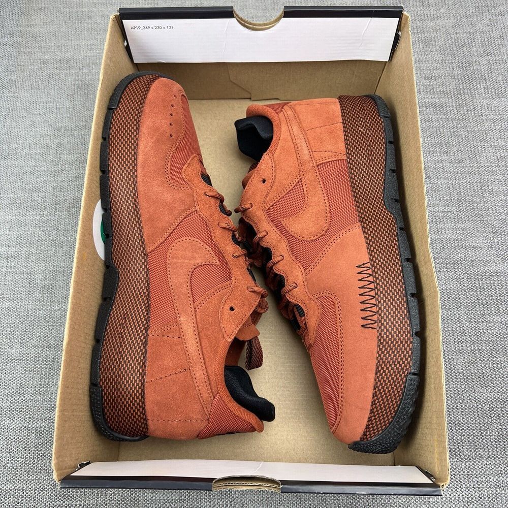 Nike Air Force 1 Wild Low Rugged Orange Campfire FB2348-800 Womens 10 - Picture 7 of 8